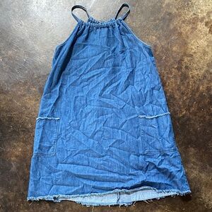 Old Navy Light Blue Denim Dress